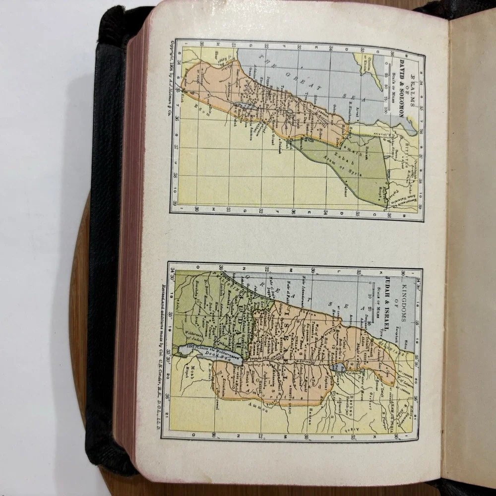 Vintage holy bible